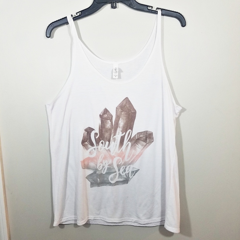 Bella + Canvas graphic south by sea tank - Picture 1 of 4